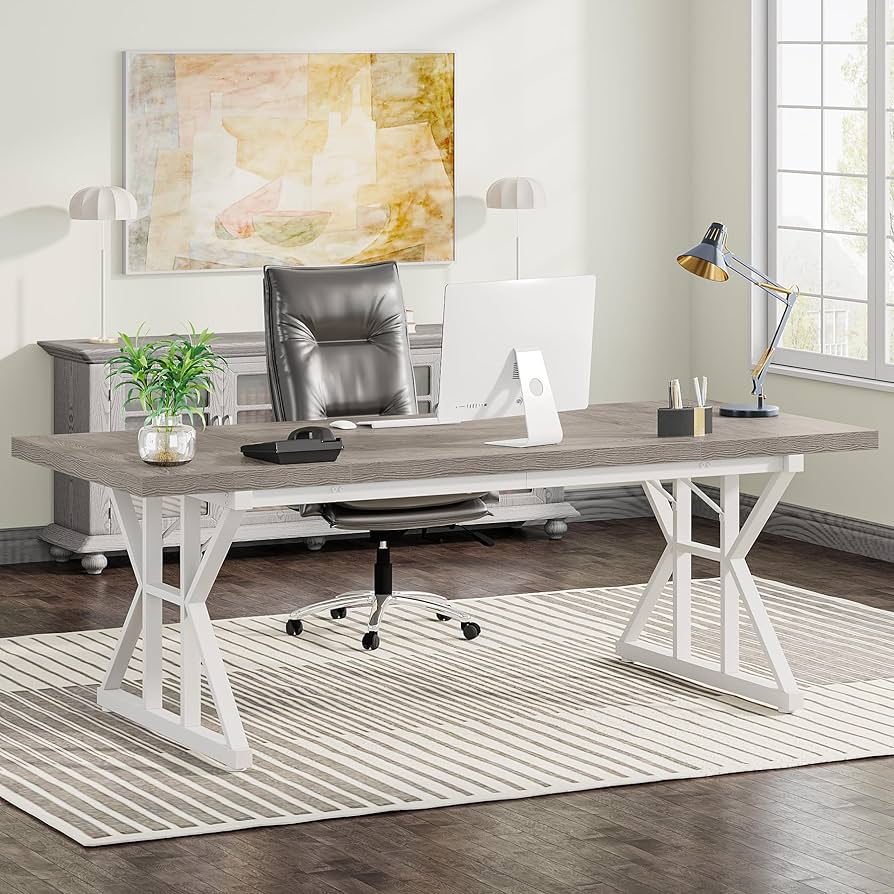 Amazon.com: Tribesigns 70.8-Inch Executive Desk, Large